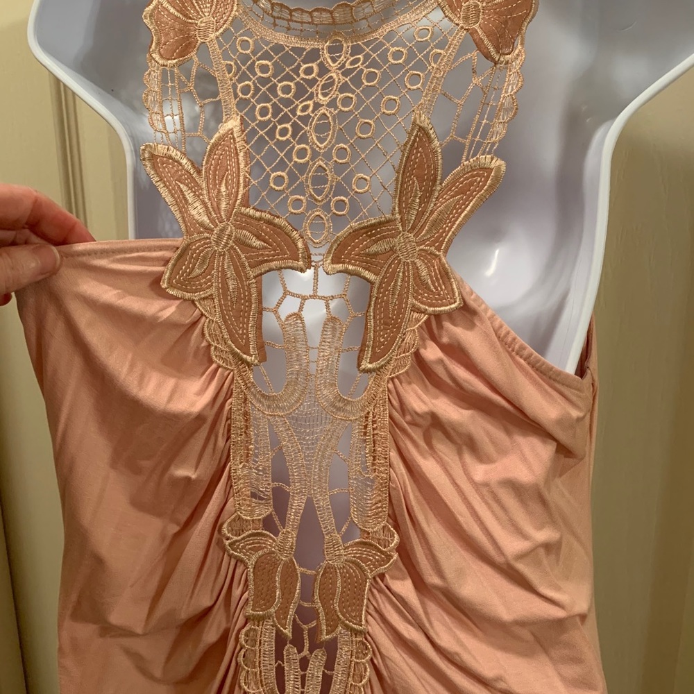 West Kei crochet back tunic